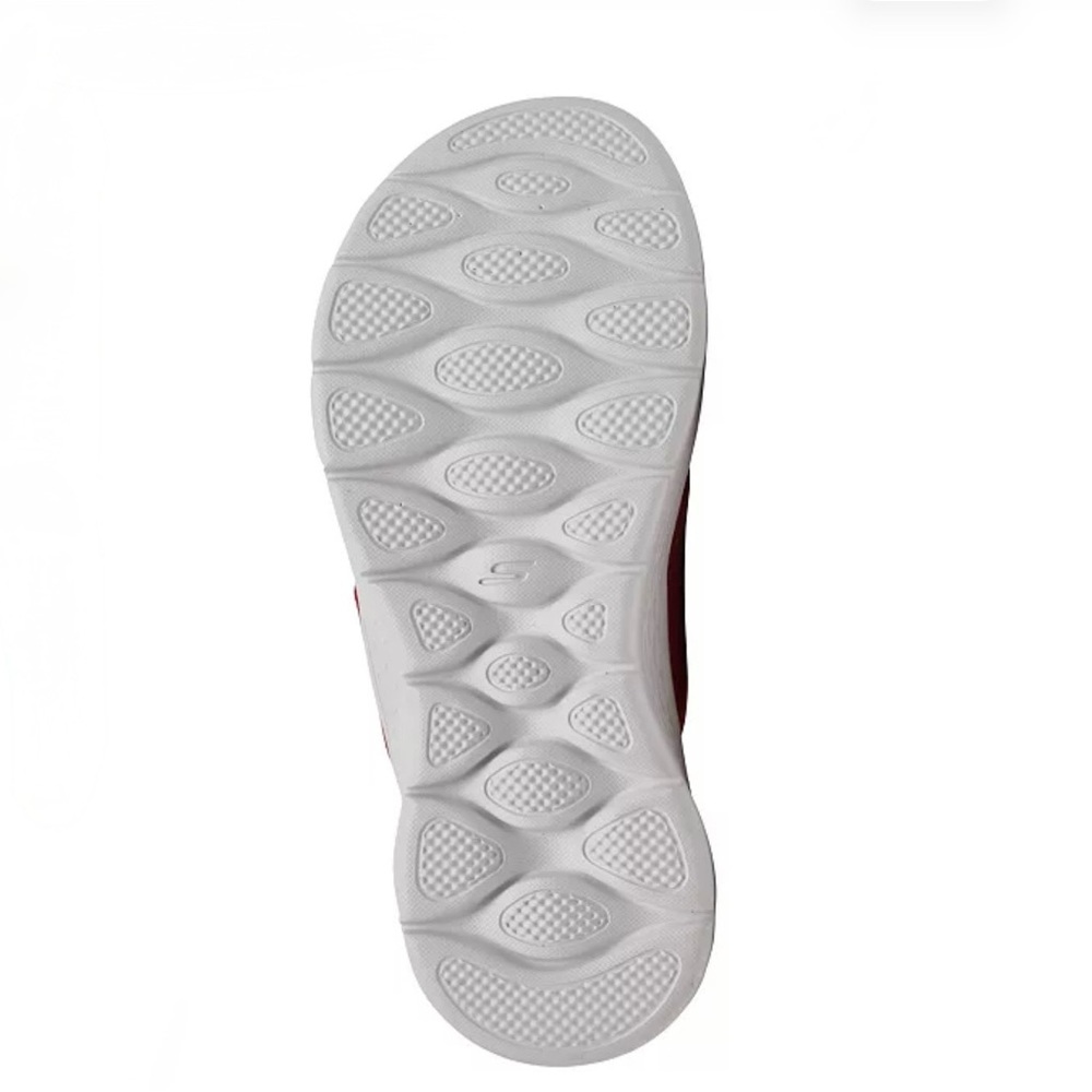 SKECHERS RED GO WALK FLEX THONG SANDAL - Picture 7 of 7
